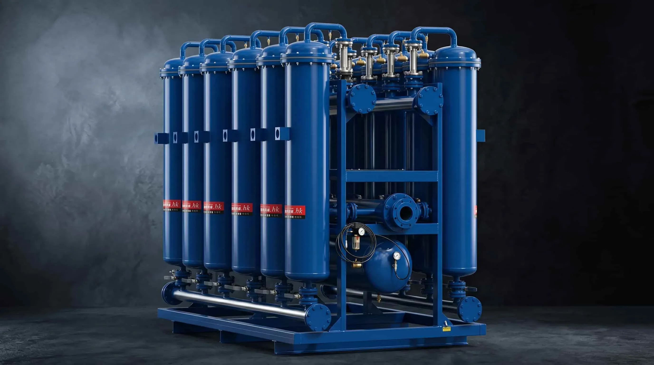JY-DL60 60 m³/h high-flow diesel filtration system
