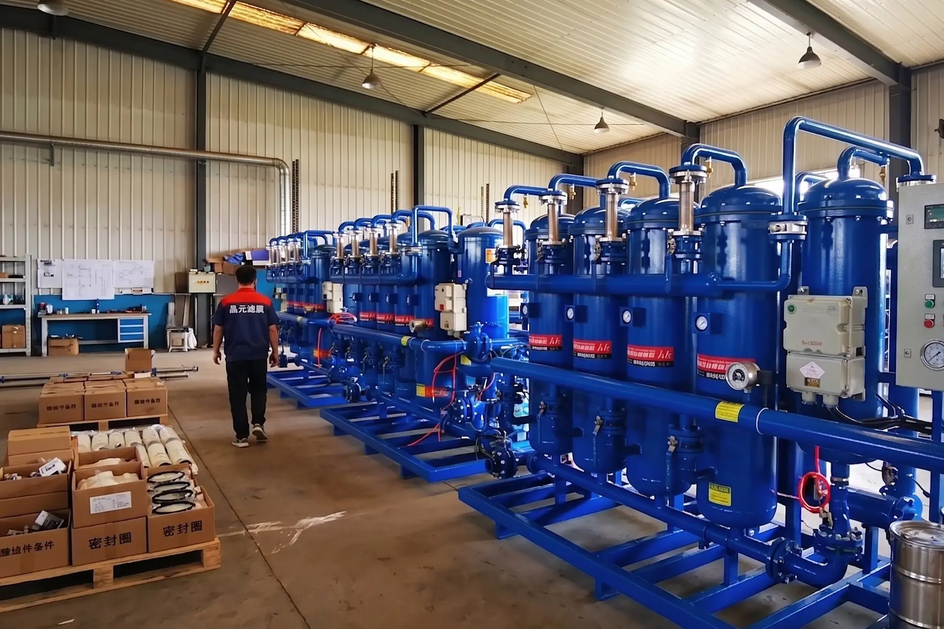 Three JY-DX40 systems deployed across a regional diesel depot network in West Africa